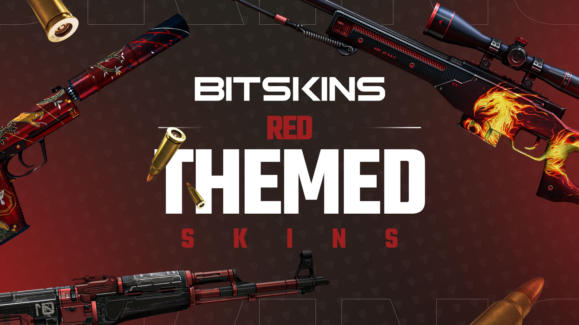 Top-Rated Red Skins in CSGO & CS2