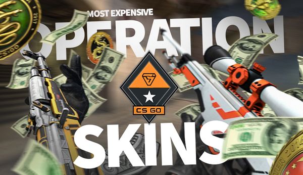 The Most Expensive Weapon Skins From Each Operation in CS:GO.